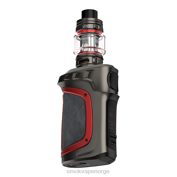 SMOK Vape Battery | SMOK MAG-18 sett grå rødt skinn FPR870