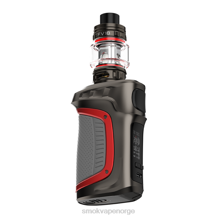 SMOK Vape Pen Norge | SMOK MAG-18 sett pistol metall rød tpu FPR873