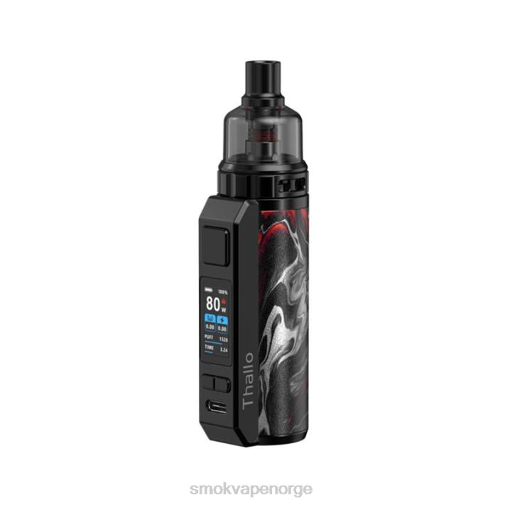 SMOK Vape For Sale | SMOK Thallo sett flytende svart rød FPR8286