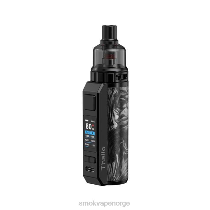 SMOK Vape Kit Norge | SMOK Thallo sett flytende svart grå FPR8284