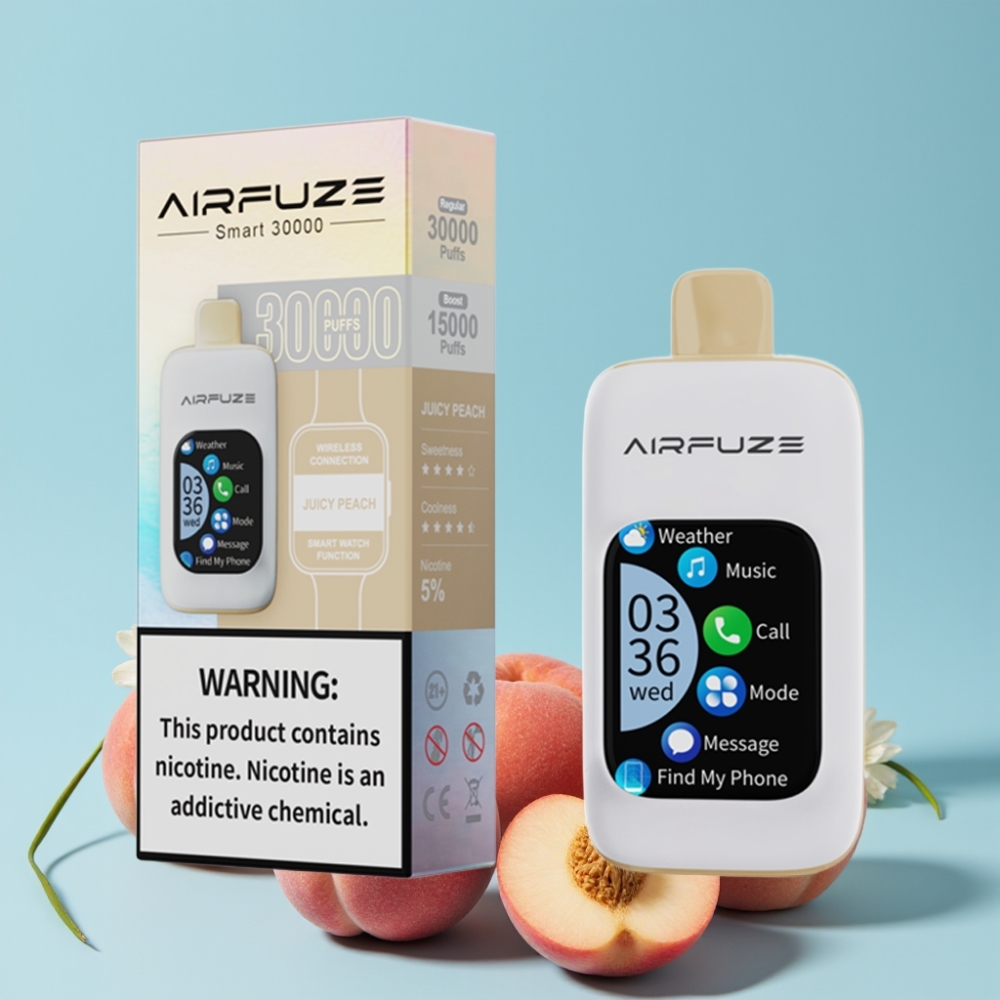 AirFuze Smart 30000 Puffs 5% Nikotin 900mAh Type-C Juicy Peach