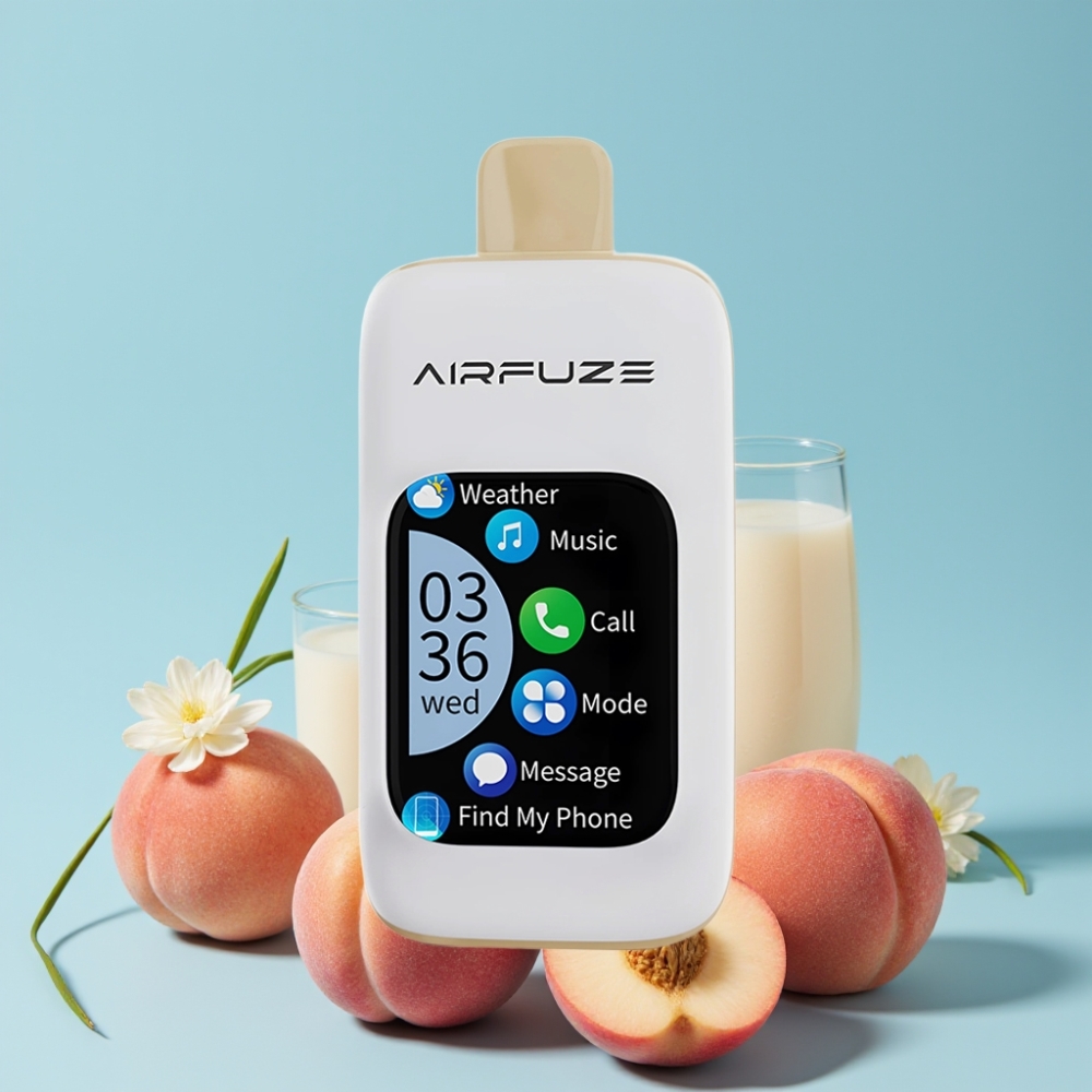 AirFuze Smart Pro 40000 Puffs 20ML 900mAh Fersken Norge online wholesalers