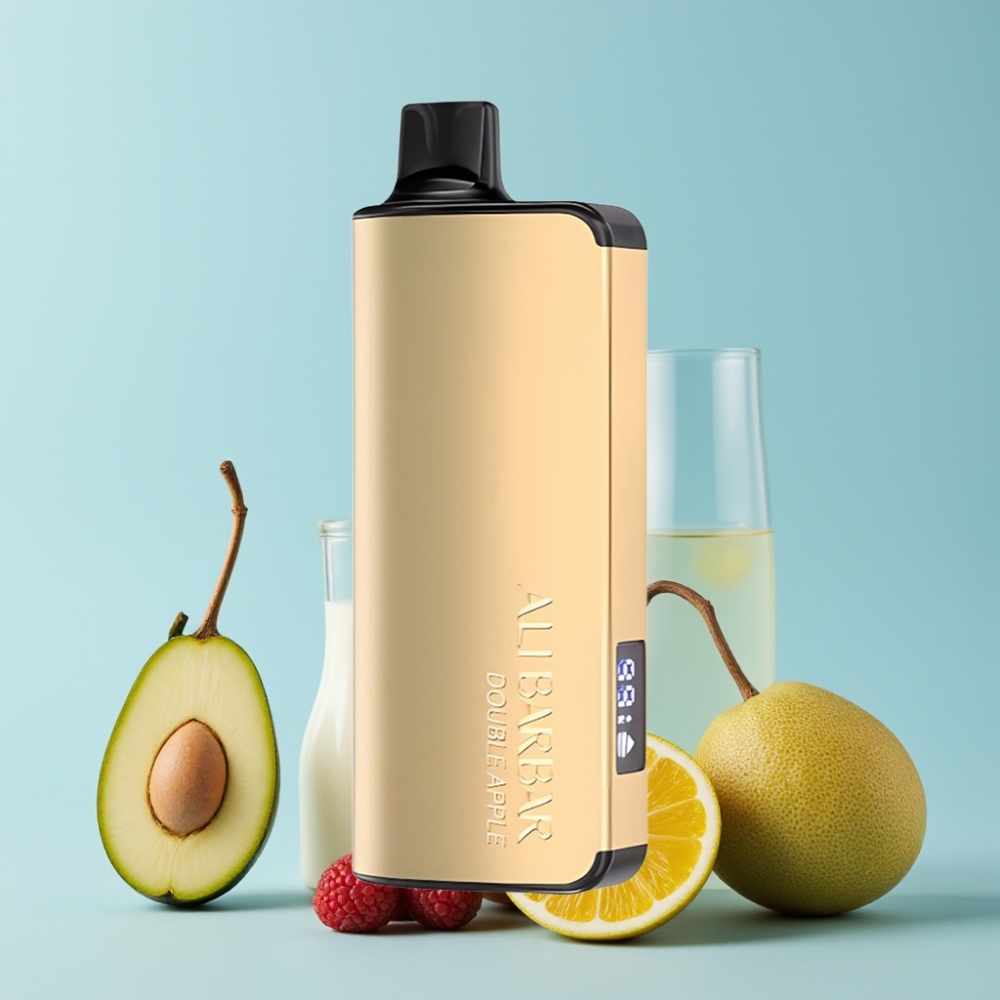 Alibarbar Ingot 9000 Puffs 22ml Svart Skog 2350mAh LED Norge online wholesalers