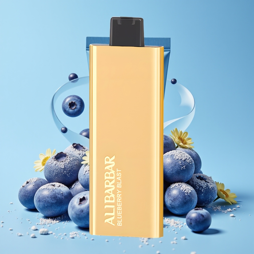 Alibarbar Pandora 7000 Puffs 17 ml Blåbærblast Norge online wholesalers