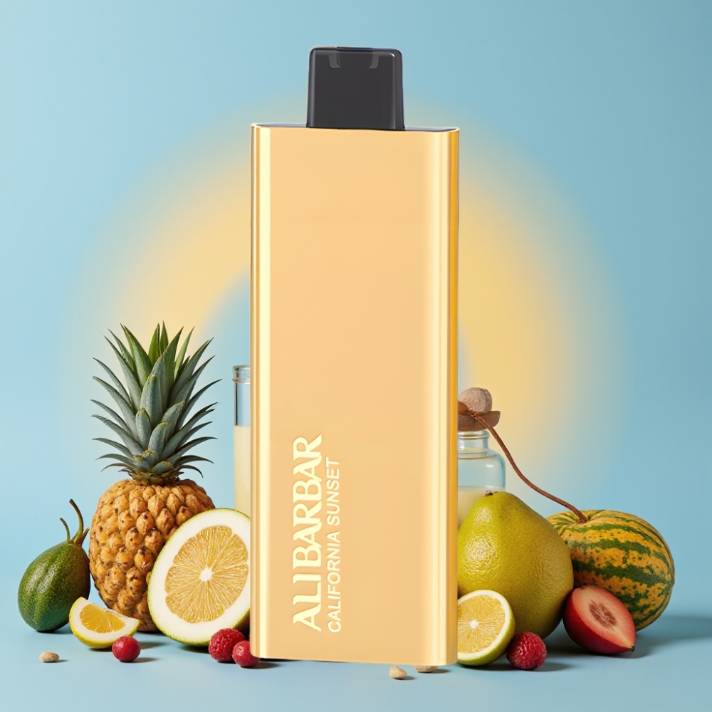 Alibarbar Pandora 7000 Puffs 17 ml California Solnedgang