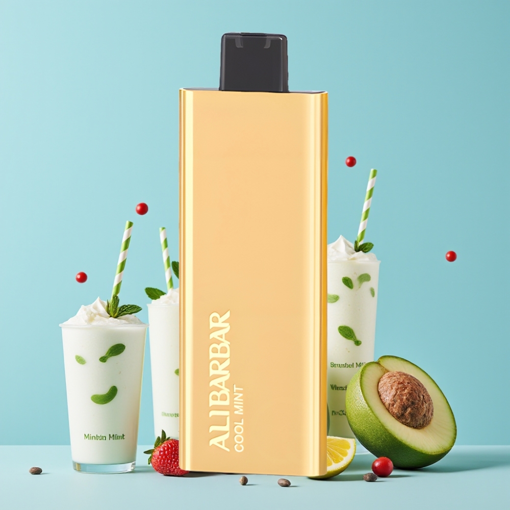 Alibarbar Pandora 7000 Puffs 17 ml Kjølig Mynte Disposable Vape