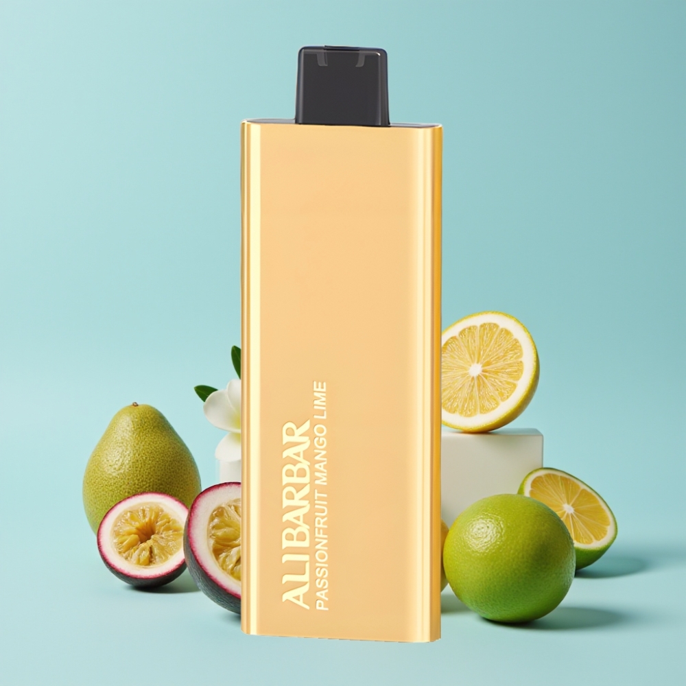 Alibarbar Pandora 7000 Puffs 17 ml Passionsfrukt Mango Lime Engangs Vape