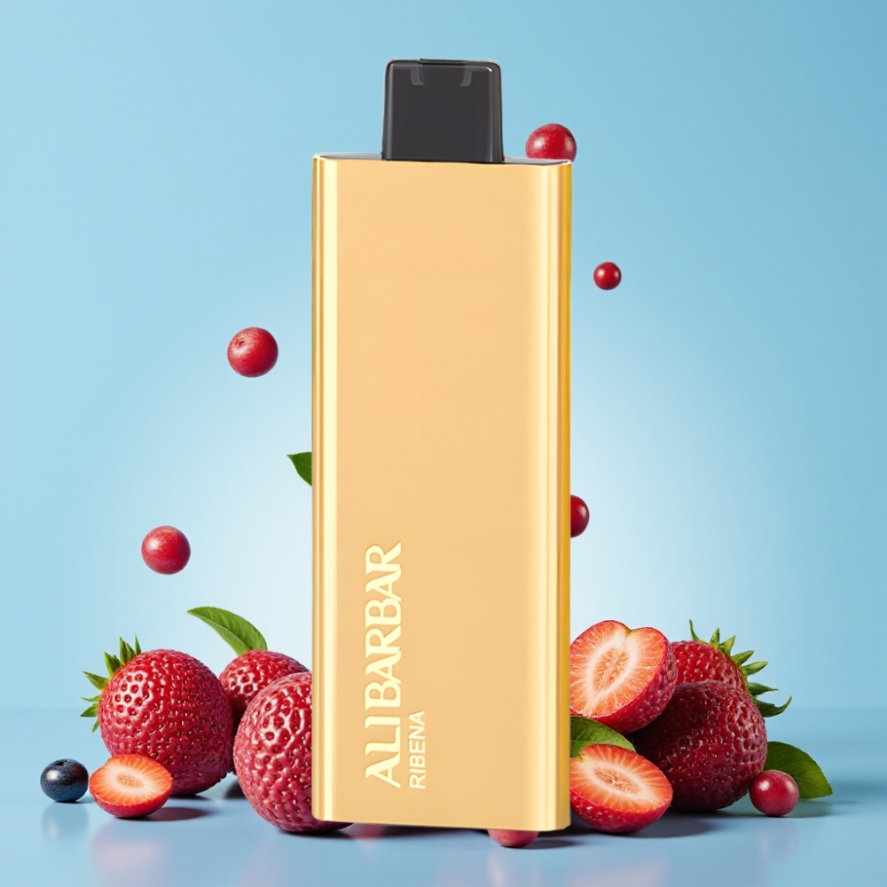 Alibarbar Pandora 7000 Puffs 17 ml Ribebær Smak Engangs Vape