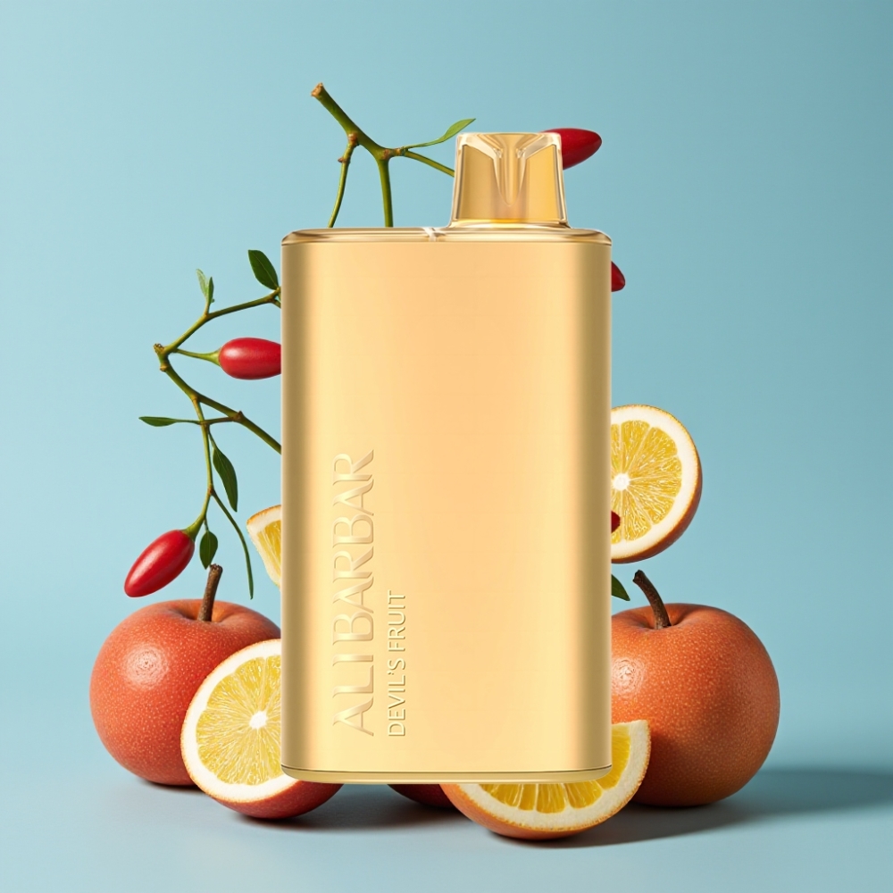 Alibarbar Rich 8000 Puffs 20ml Djevlebær Engangs Vape Norge online wholesalers