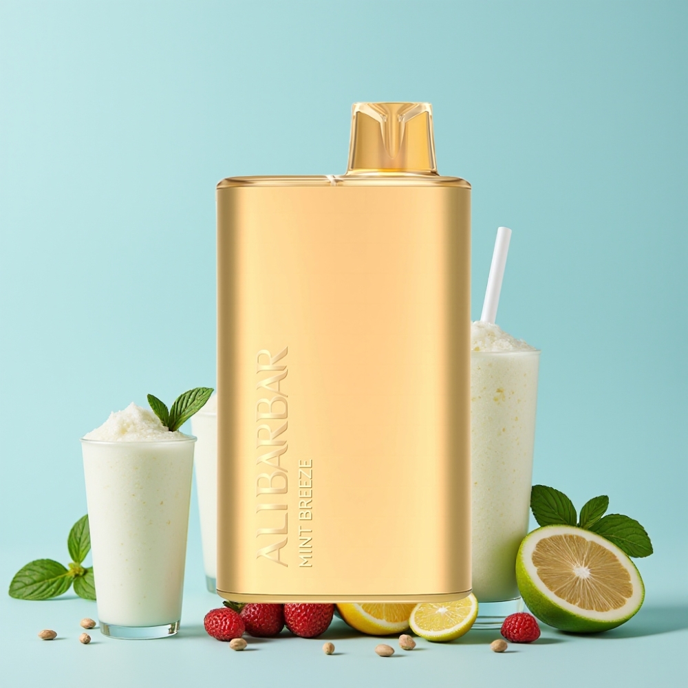 Alibarbar Rich 8000 Puffs 20ml Mynte Breeze Engångsvape Norge online wholesalers