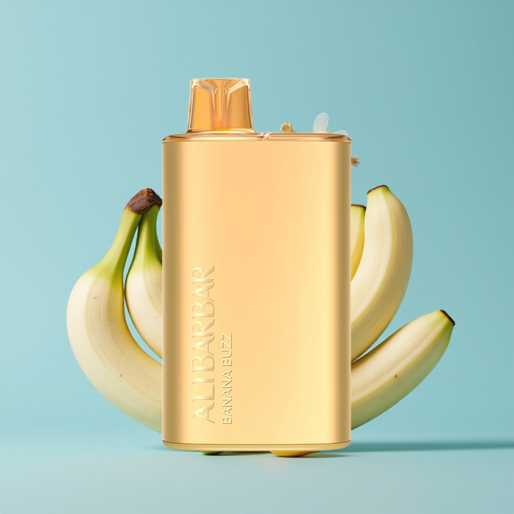 Alibarbar Rich 8000 Puffs Engangs Vape Banan Buzz 20ml 2000mAh