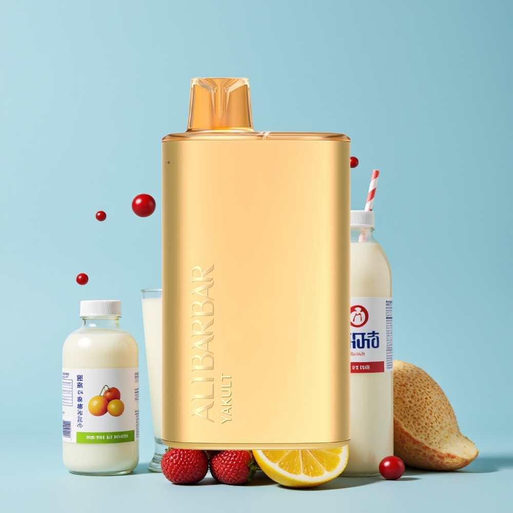 Alibarbar Rich 8000 Puffs Engangs Vape Yakult 20ml 2000mAh 1.1 Ohm