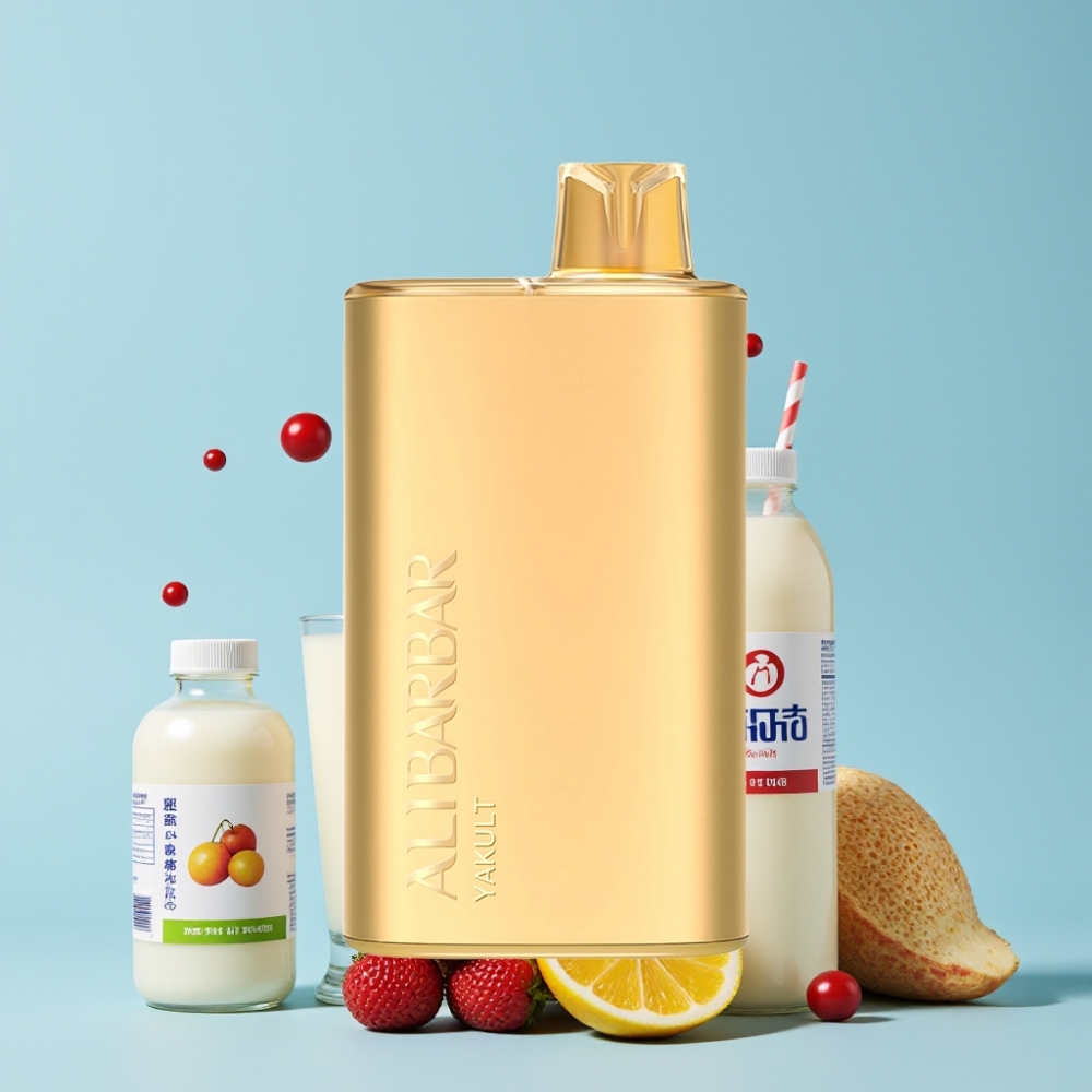 Alibarbar Rich 8000 Puffs Engangs Vape Yakult 20ml 2000mAh 1.1 Ohm