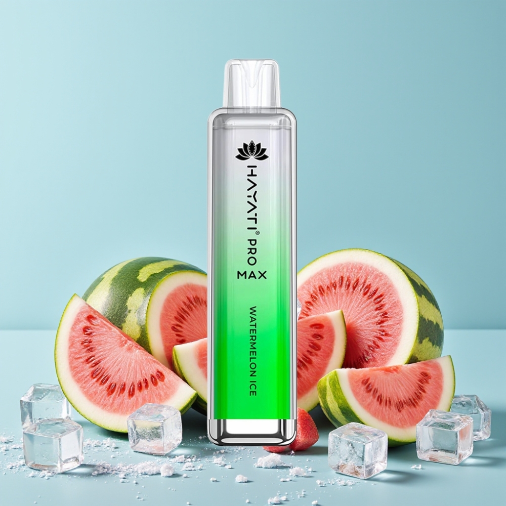 Hayati Pro Max 4000 Puffs Disposable Vape Vannmelon Is Norge online wholesalers