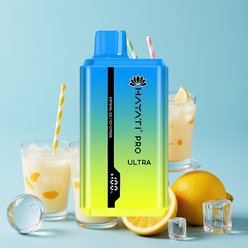 Hayati Pro Ultra 15000 Puffs 850mAh 2×12ml 2% Iskald Sitrus