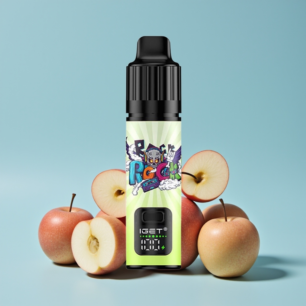 IGET BAR PLUS S3 POD 10000 Puffs 5% Nikotin 18 ml Dobbel Eple