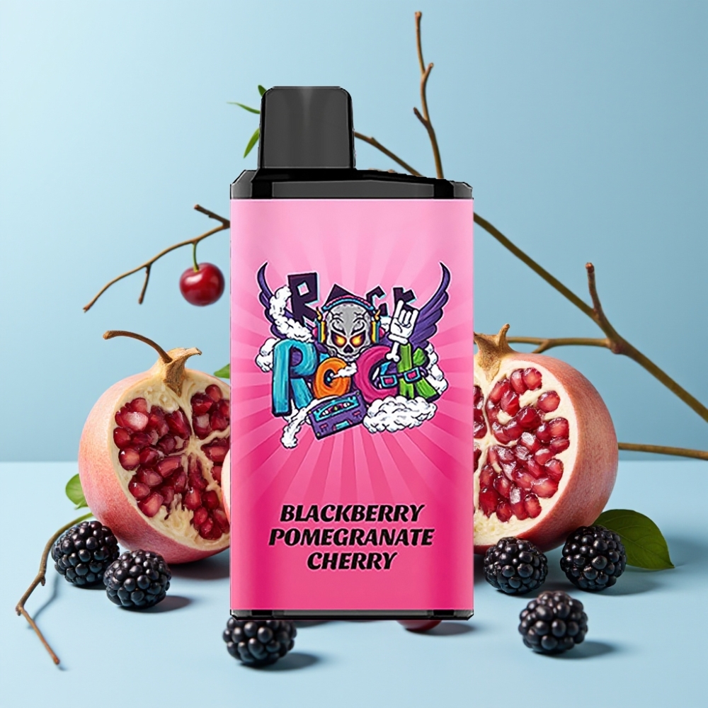 IGET Bar Pro 10000 Puffs 2000 mAh 1.2 Ohm Mesh Bjørnebær Granate Kirsebær