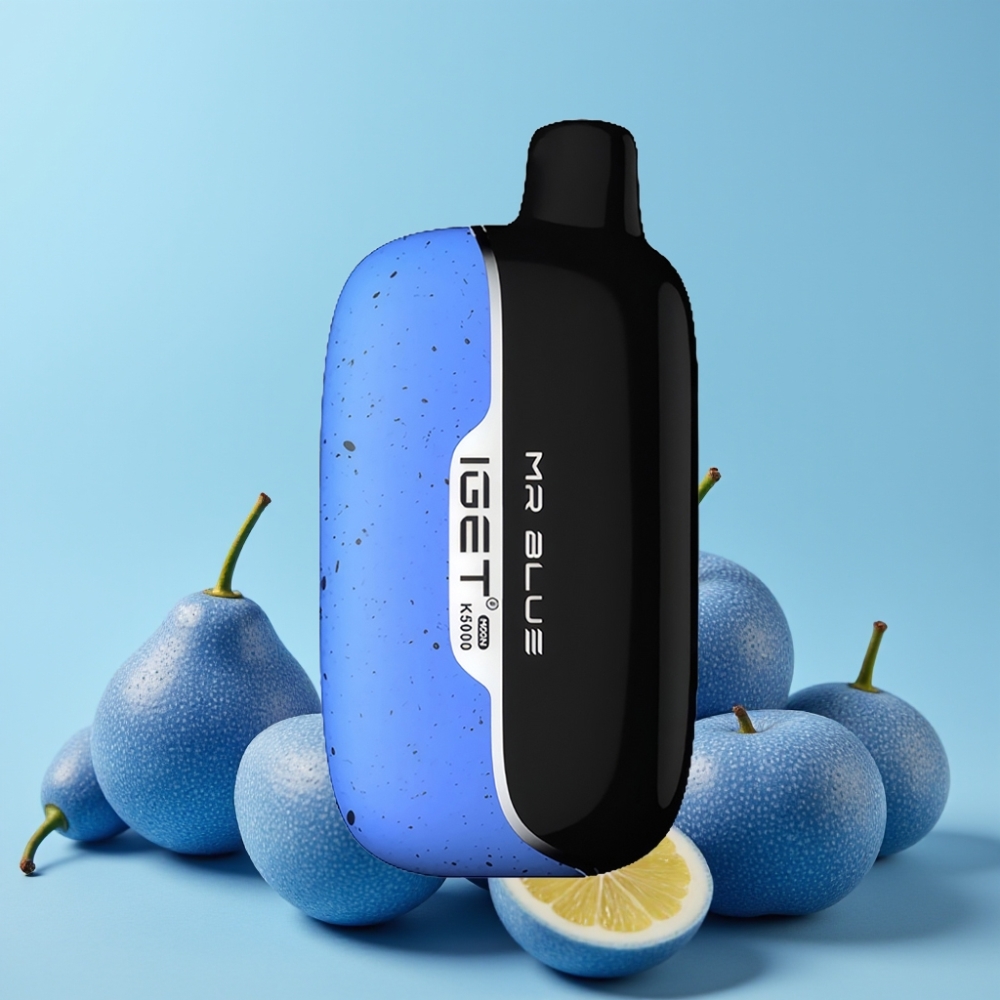 IGET Moon K5000 Puffs 81.5g PC Herr Blå Norge online wholesalers