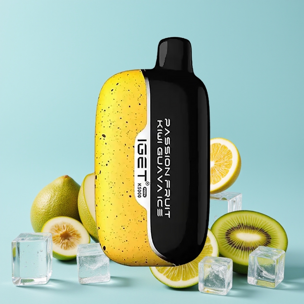 IGET Moon K5000 Puffs 81.5g Passionsfrukt Kiwi Guava Is Disposable Vape