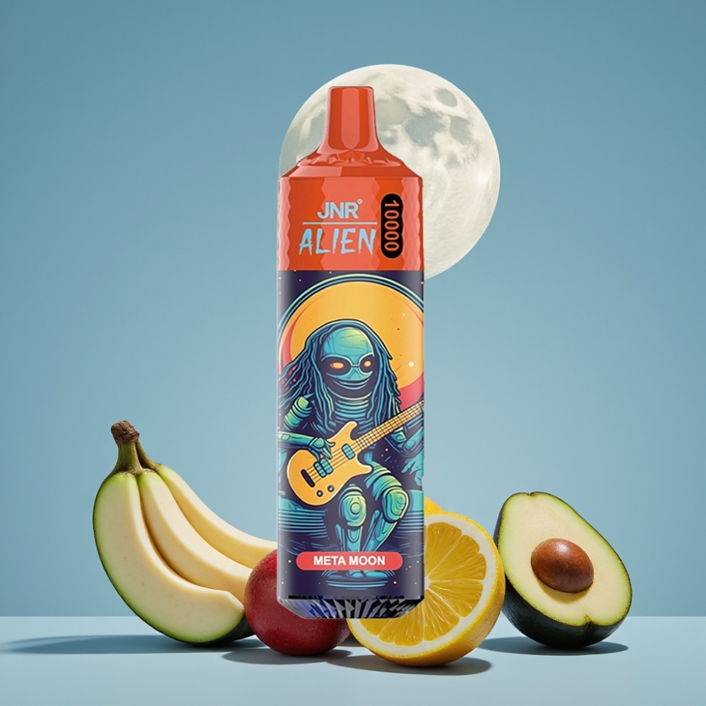 JNR Alien 10000 Puffs 850mAh Type-C LED Sporty Måneflavor