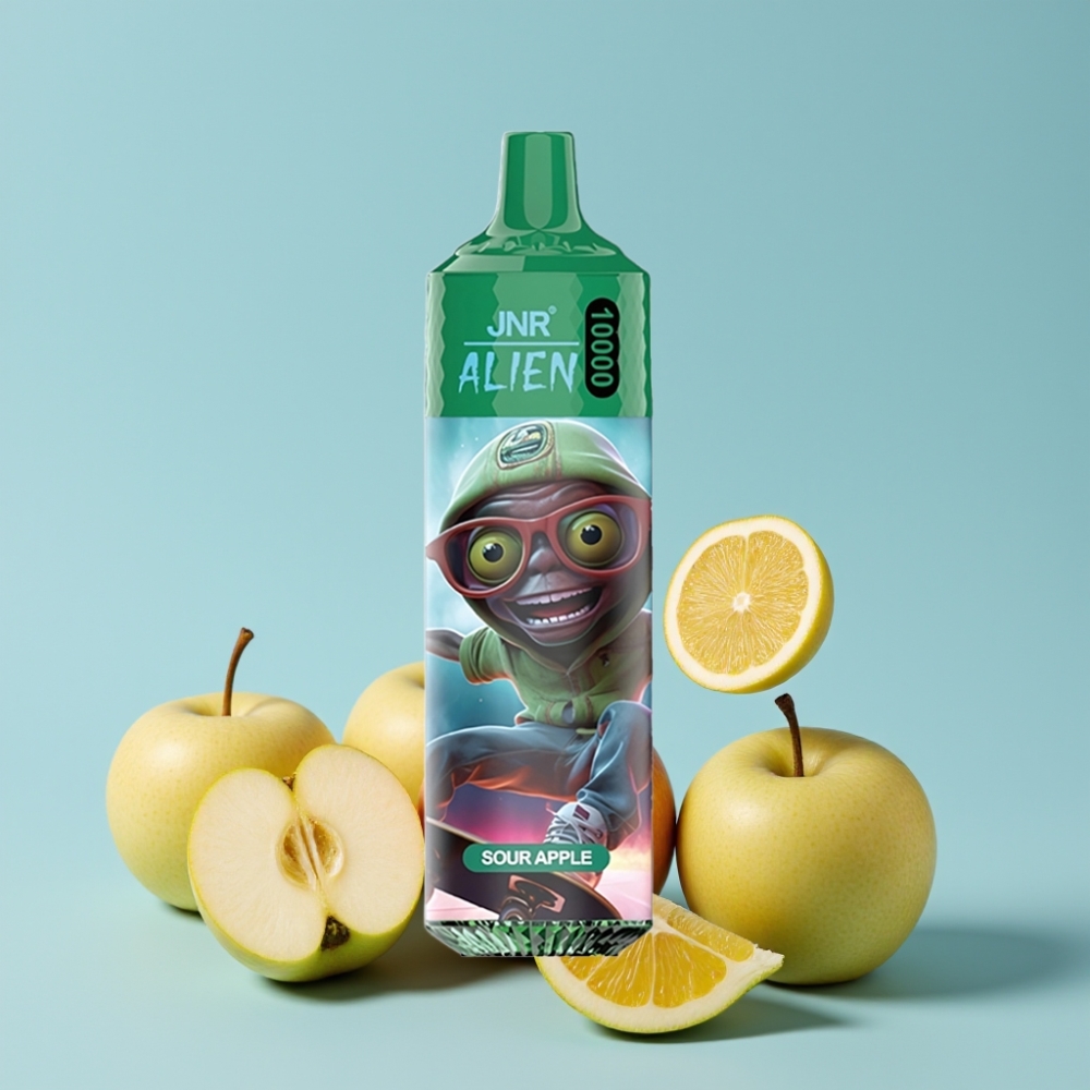 JNR Alien 10000 Puffs 850mAh Type-C LED Sur Eple Norge online wholesalers