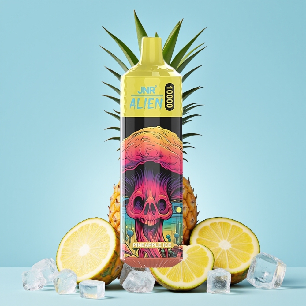 JNR Alien 10000 Puffs 850mAh Type-C RGB Ananas Is Norge online wholesalers