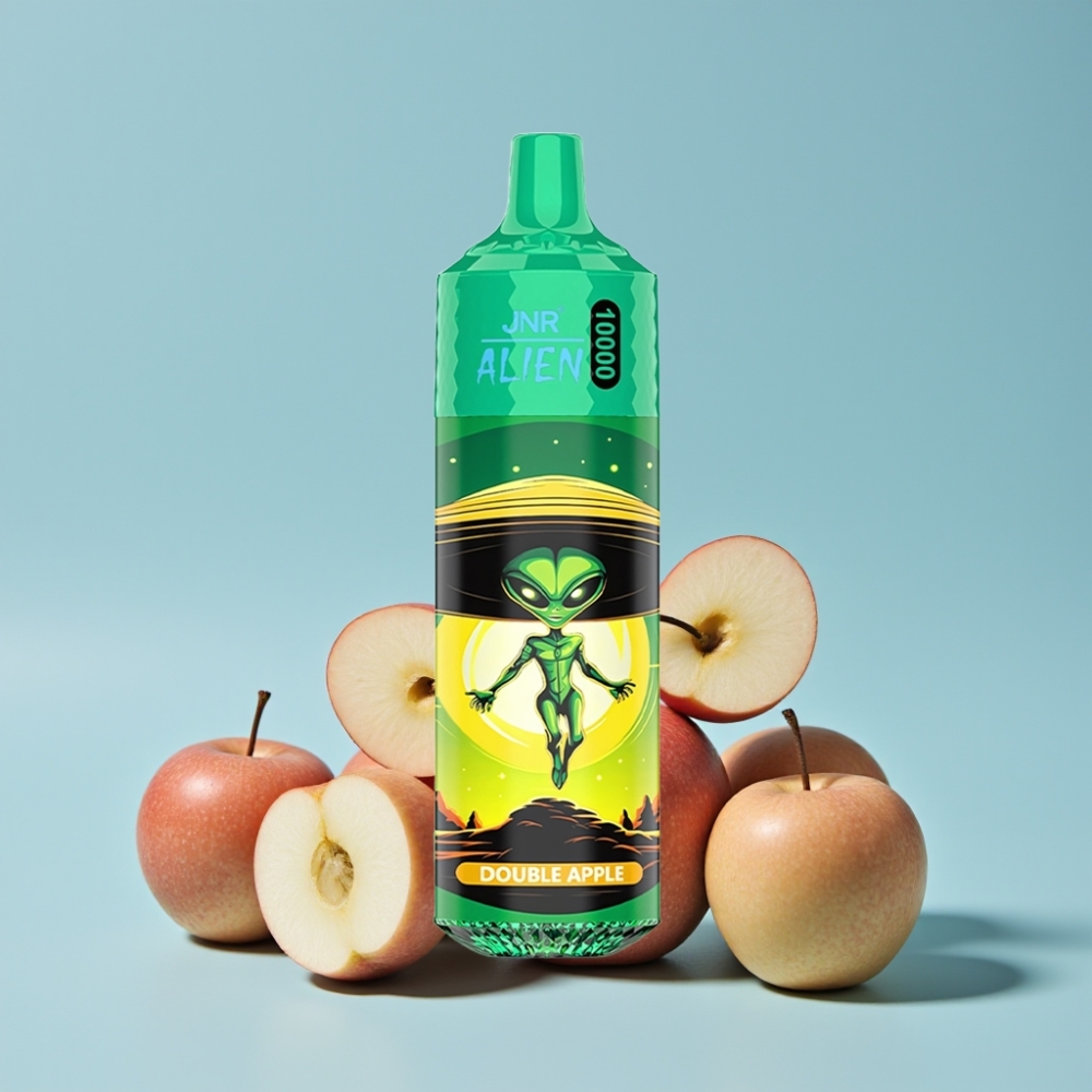 JNR Alien 10000 Puffs 850mAh Type-C RGB Sporty Dobbel Eple