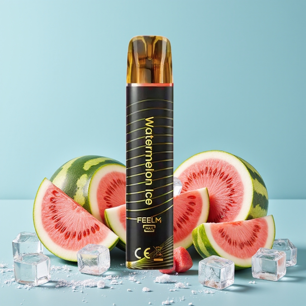 JNR Black&Golden 800 Puffs 550mAh Vannmelon Is Disposable Vape