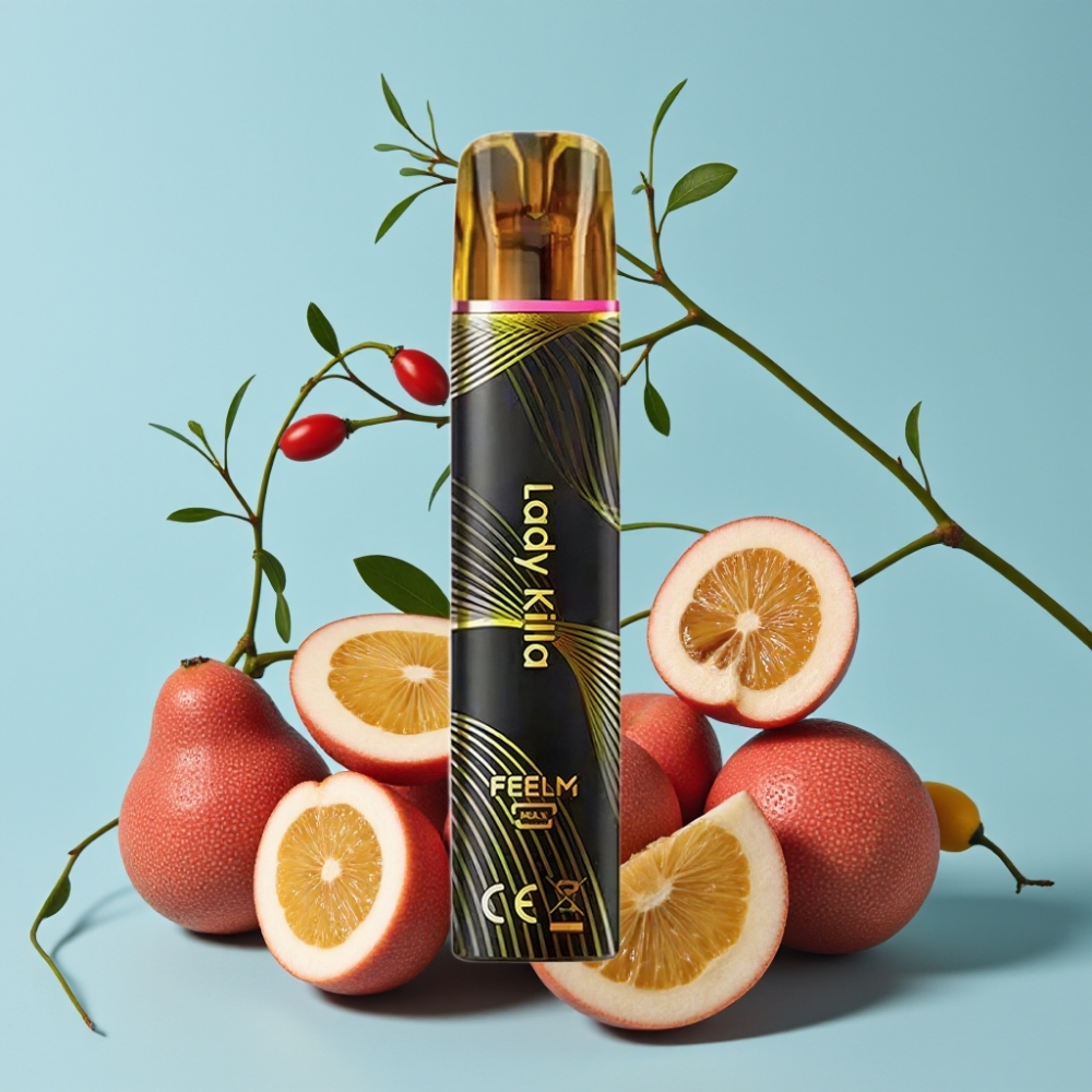 JNR Black&Golden 800 Puffs Damekiller 2ml 2% Nikotin TPD-sertifisert