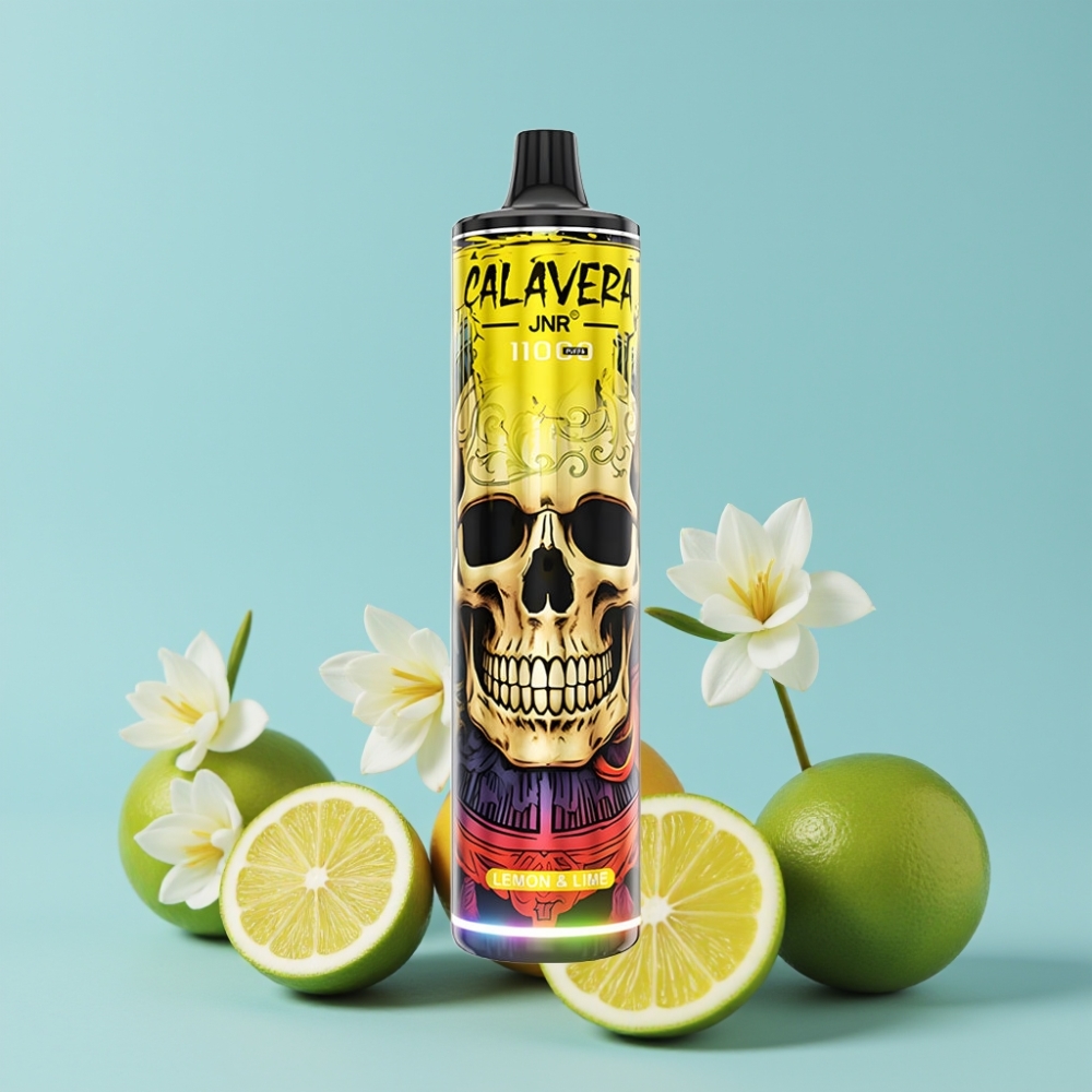 JNR Calavera 11000 Puffs Disposable Vape Sitron & Lime Type-C 850mAh 21ml