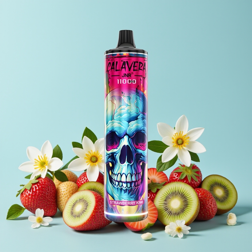 JNR Calavera 11000 Puffs Type-C 21ml Jordbær Kiwi Norge online wholesalers