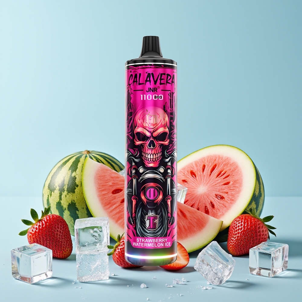 JNR Calavera 11000 Puffs Type-C 21ml Jordbær Vannmelon Is