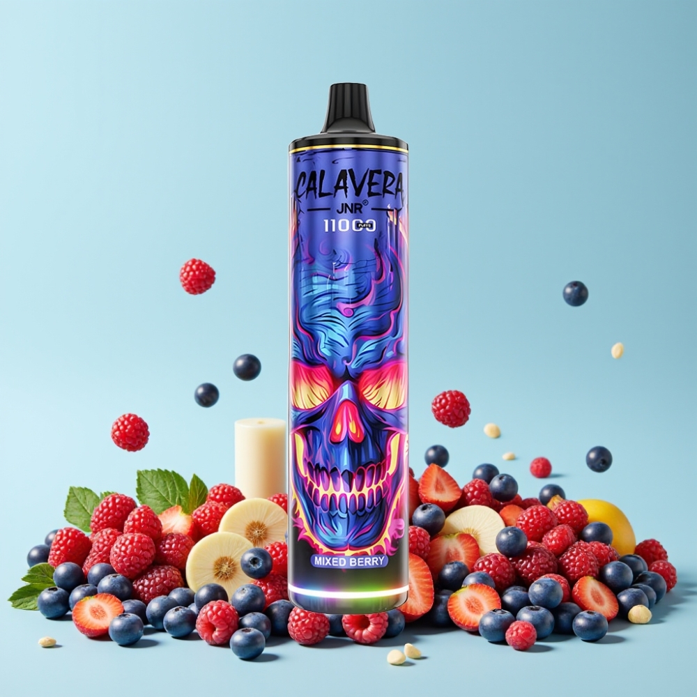 JNR Calavera 11000 Puffs Type-C 850mAh 21ml Blandet Bær Norge online wholesalers