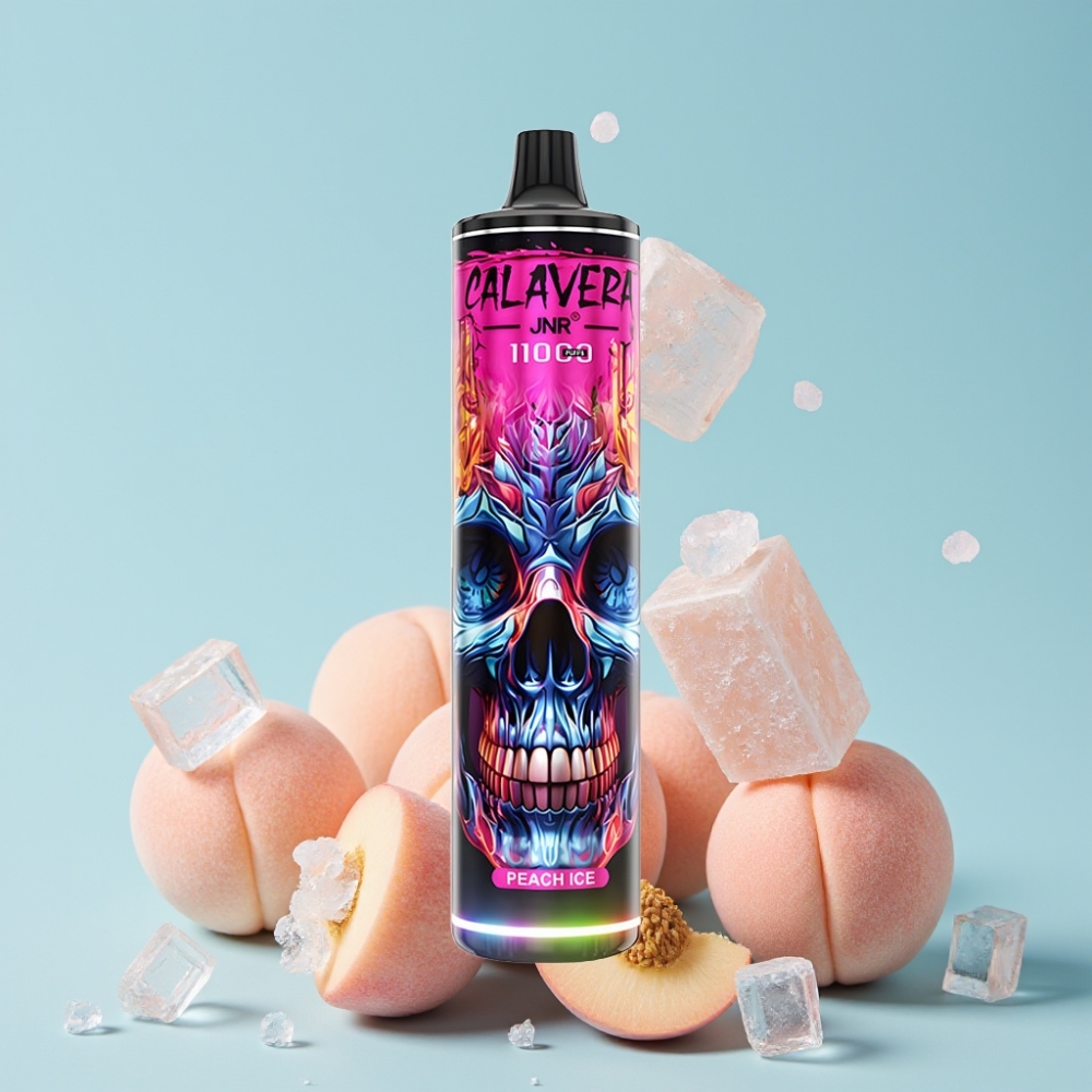 JNR Calavera 11000 Puffs Type-C 850mAh Fersken Is Norge online wholesalers