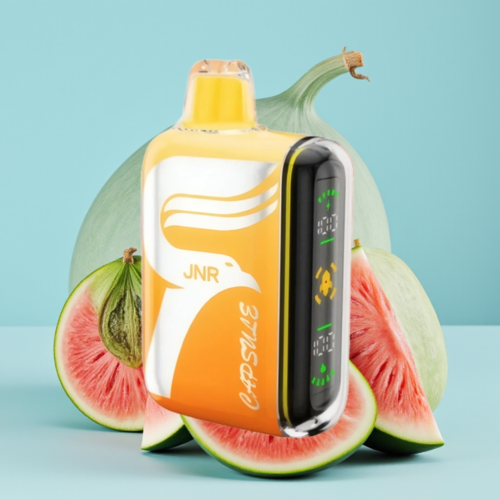 JNR Capsule 15000 Puffs 20ml Vannmelon Irchee Dual Mesh Coil Boost Mode Type-C
