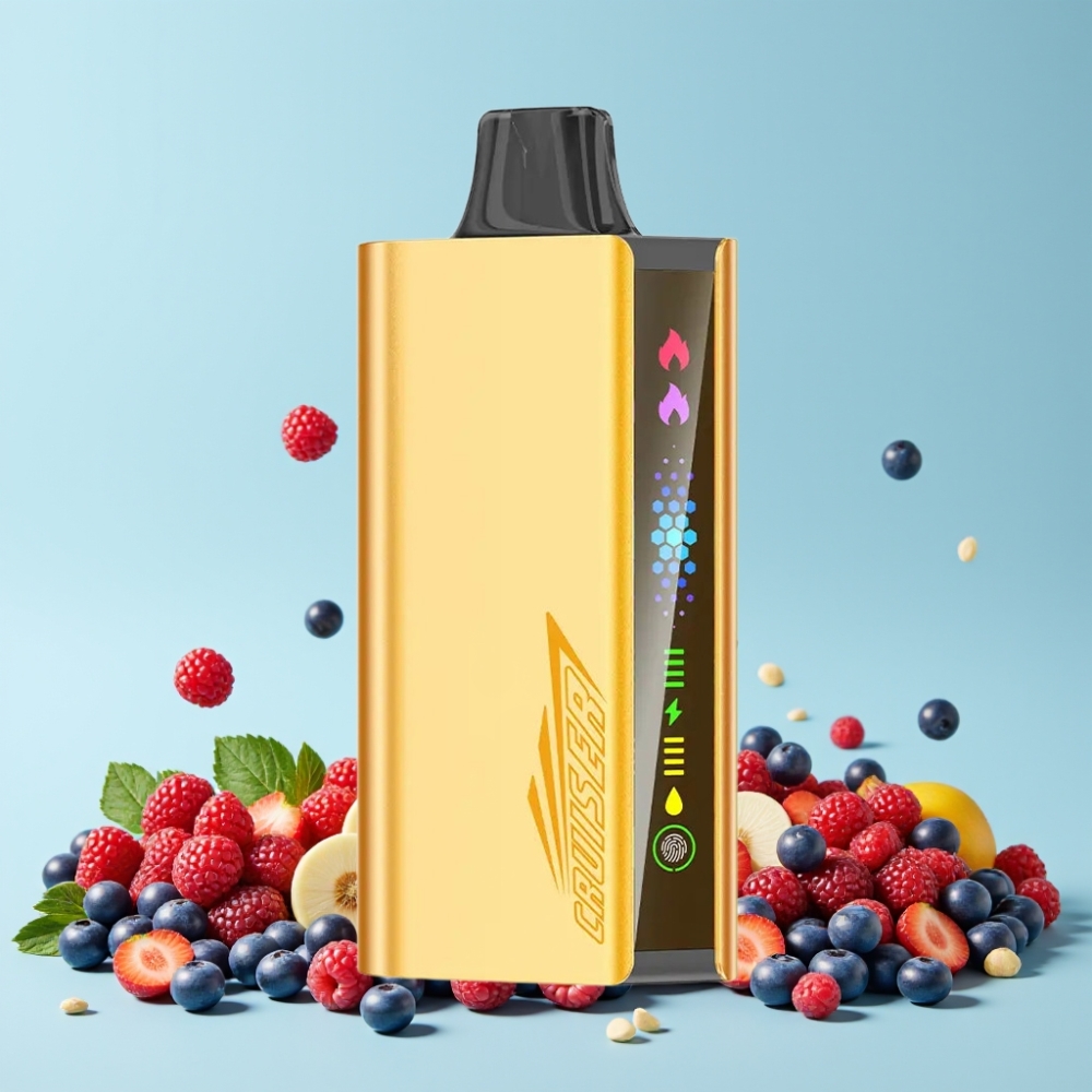 JNR Cruiser 12000 Puffs Engangsvaper med 3500 mAh Batteri og Blandet Bær