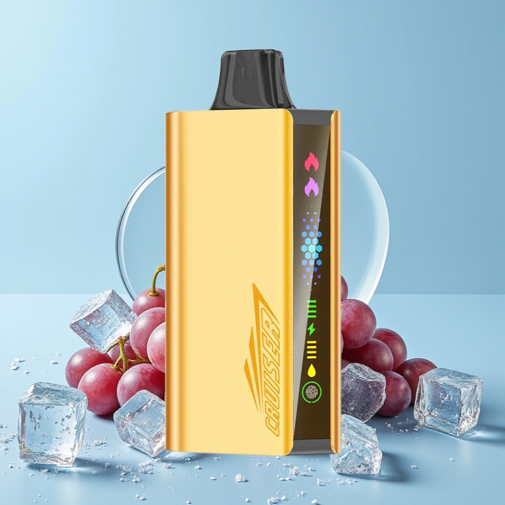 JNR Cruiser 12000 Puffs No-Charge Disposable Vape Drueis Full-Metal Aluminum Body