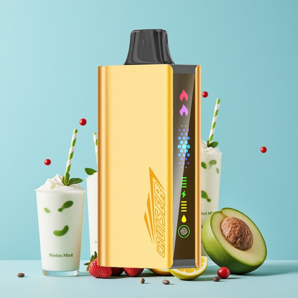 JNR Cruiser 12000 Puffs No-Charge Full-Metal Aluminum Cool Mint