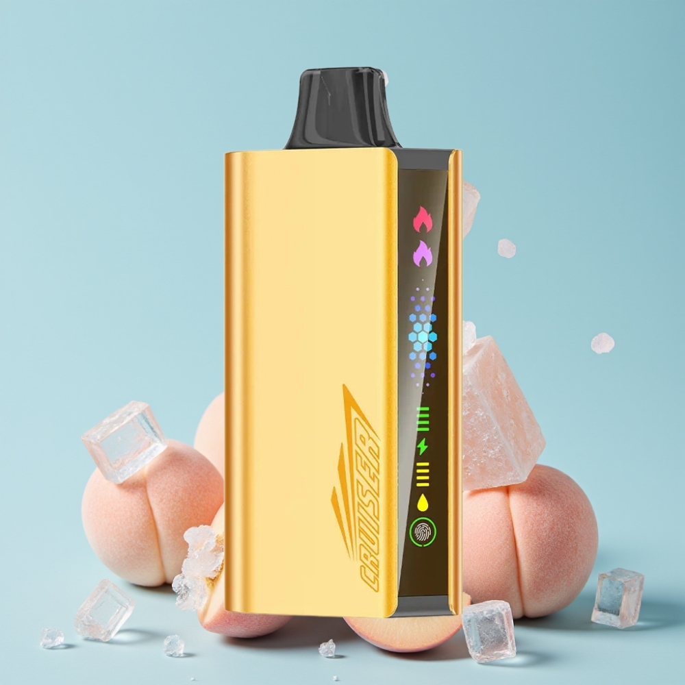 JNR Cruiser 12000 Puffs Peisis Metall Kropp Dual Mesh Coil No-Charge Disposable Vape