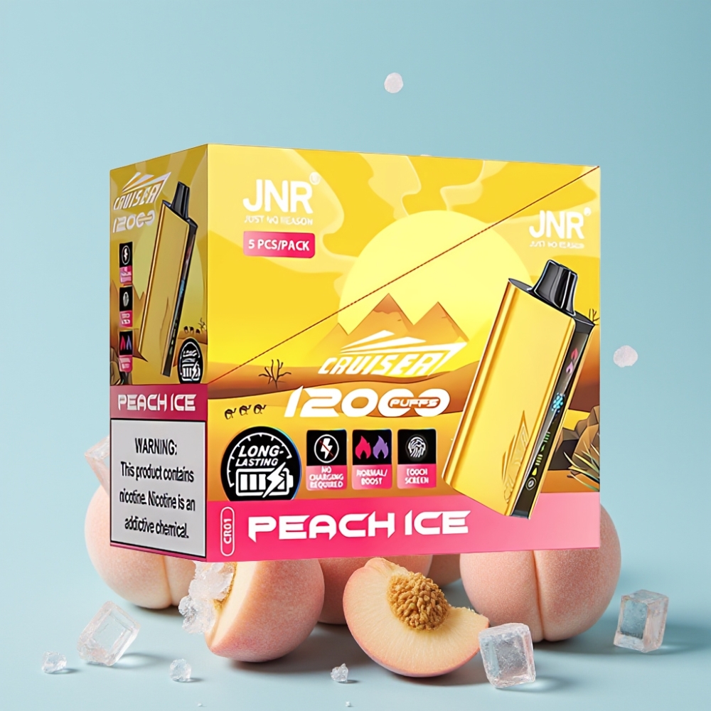 JNR Cruiser 12000 Puffs Peisis Metall Kropp Dual Mesh Coil No-Charge Disposable Vape