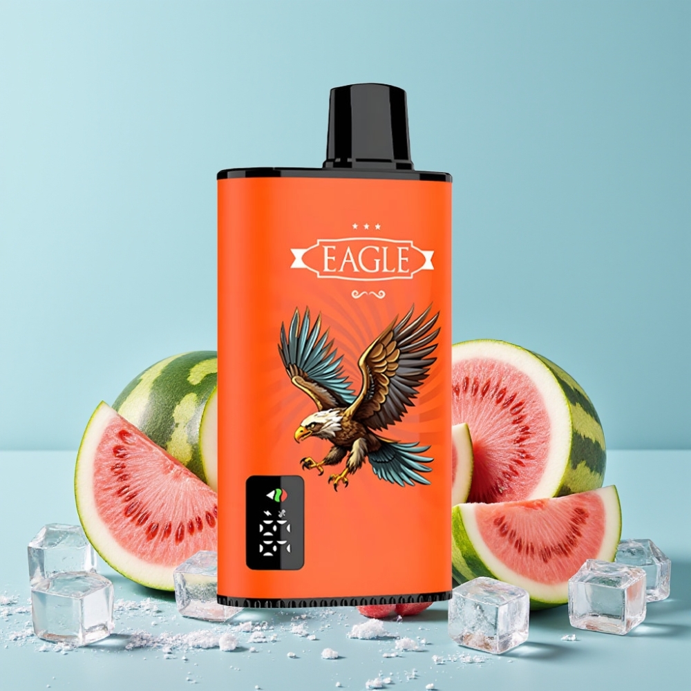 JNR EAGLE Smart 23000 Puffs Digital Skjerm Justerbar Luftstrøm Vannmelon Is