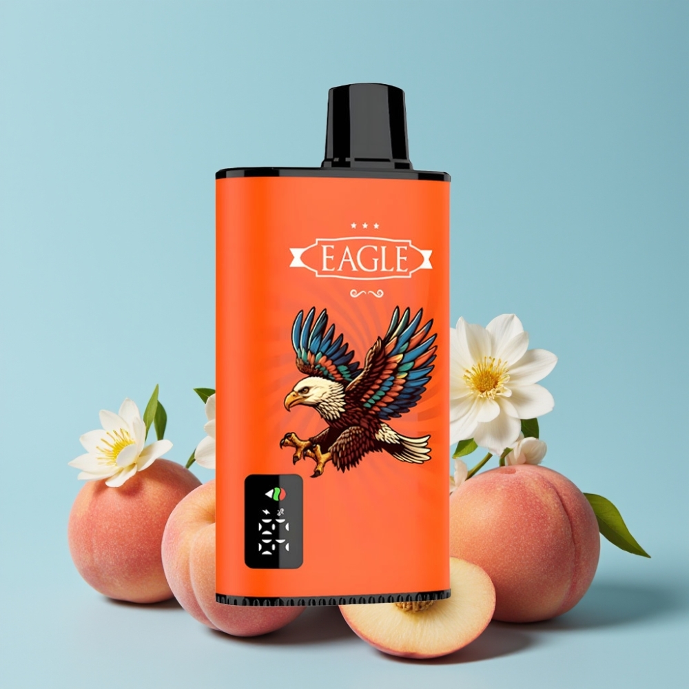 JNR EAGLE Smart 23000 Puffs Digital Skjerm Justerbart Luftstrøm Saftige Ferskener