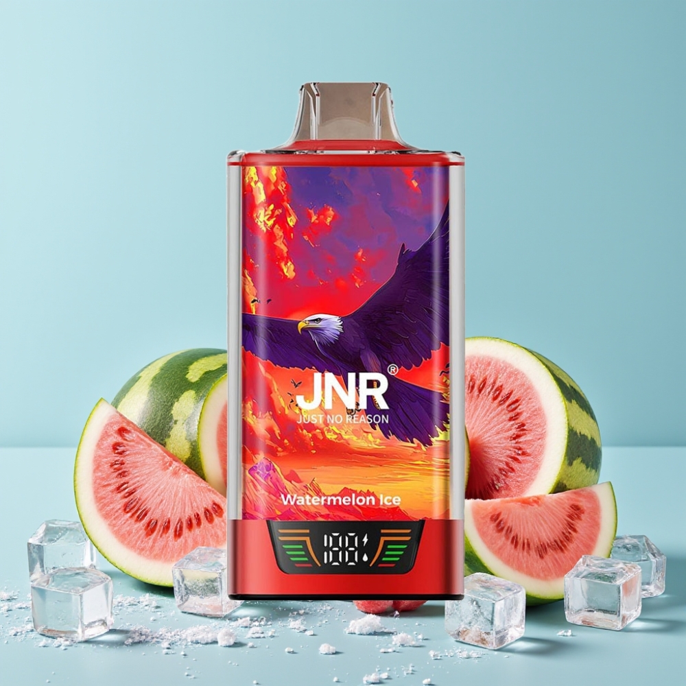 JNR Falcon Pro 28000 30ml 5% Nikotin Smart Display Vannmelon Is