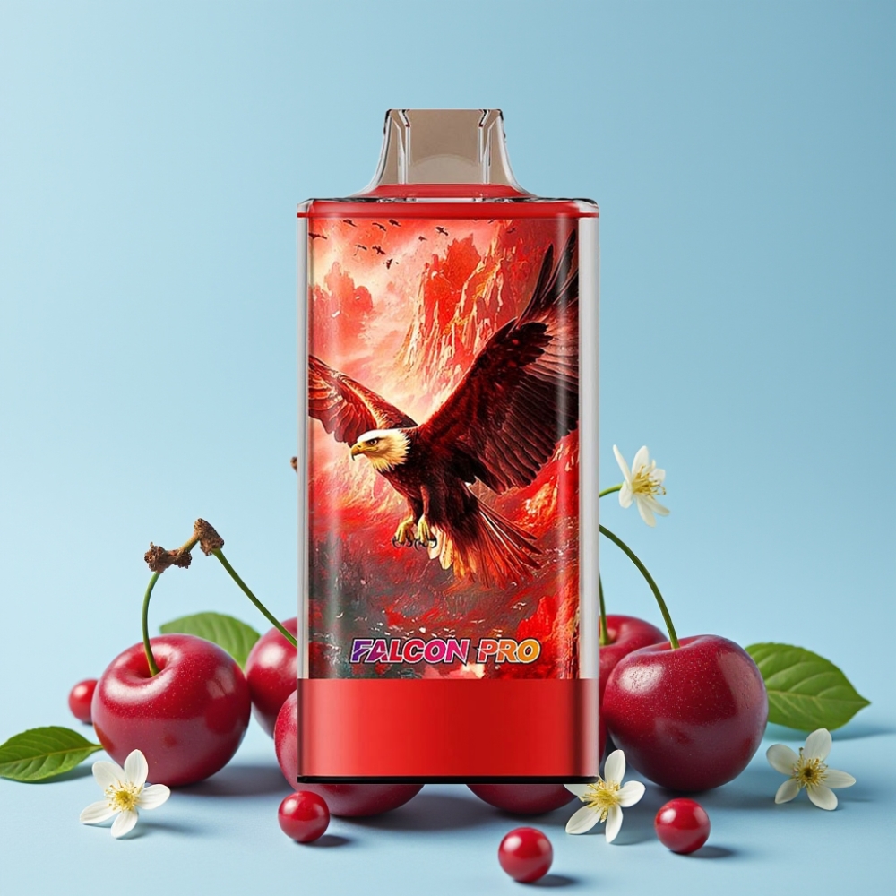 JNR Falcon Pro 28000 30ml Kirsebær-Bær Smart Display Dual Mesh