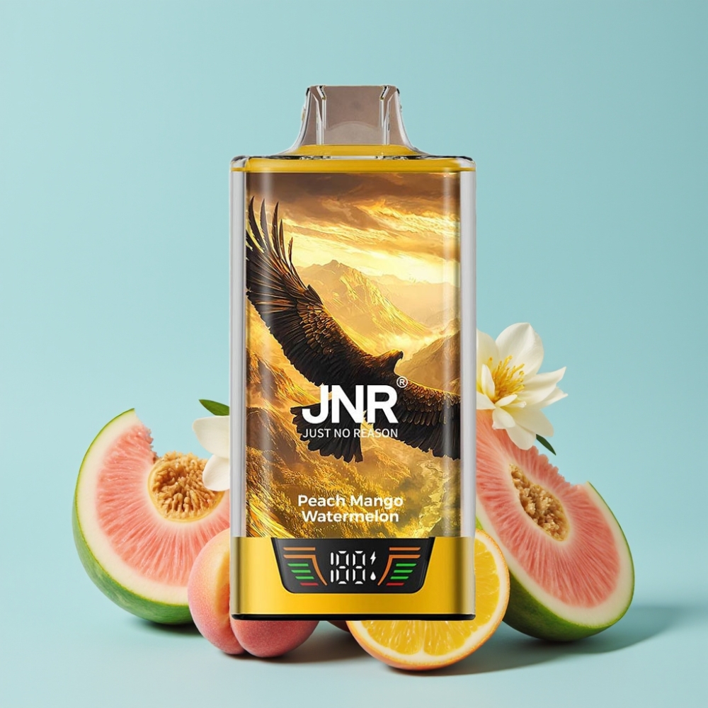 JNR Falcon Pro 28000 30ml Smart Display Peach Mango Watermelon