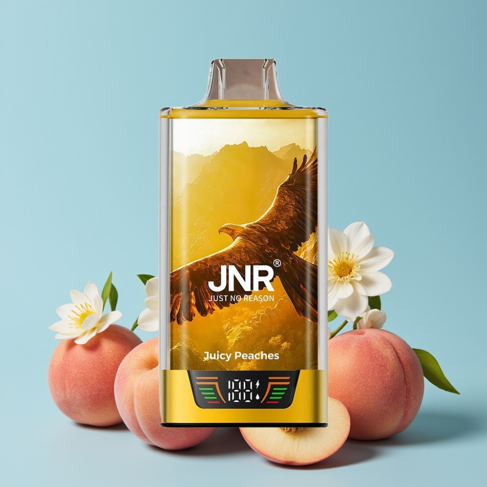 JNR Falcon Pro 28000 Smart Display 30ml Saftige Fersken Norge online wholesalers