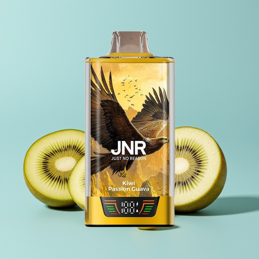 JNR Falcon Pro 28000 Smart Display Kiwi Pasjonsguava Dual Mesh Coil