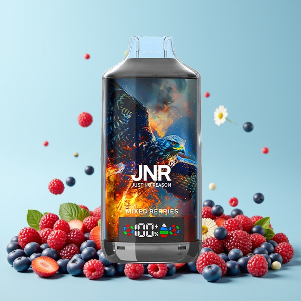 JNR Falcon X 18000 Puffs 24ml Dual Mesh Coil Mixed Berries