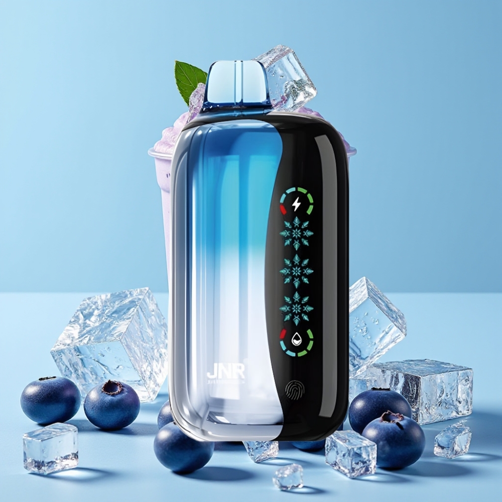 JNR Flex Ice 21000 Puffs Justerbar Is Blåbæris Disposable Vape