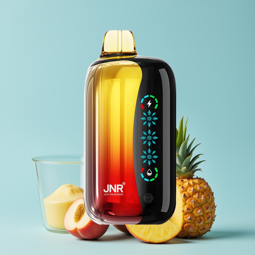 JNR Flex Ice 21000 Puffs Touch Skjerm Isjusterbar Fersken Mango Ananas